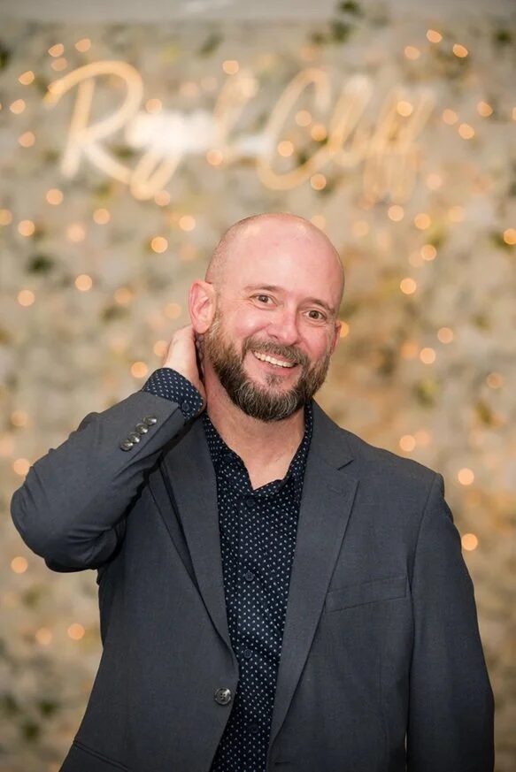 DJ Jason Barron at a Fab! Weddings reception